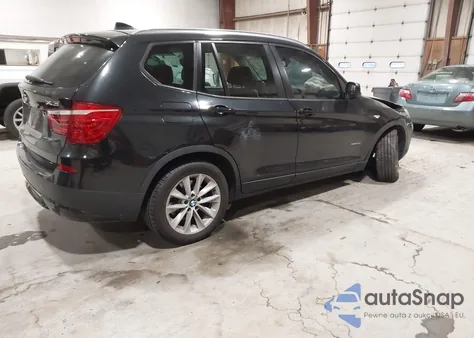 2014 BMW X3 xDrive28I z USA, uszkodzony, nr VIN 5UXWX9C55E0D43896
